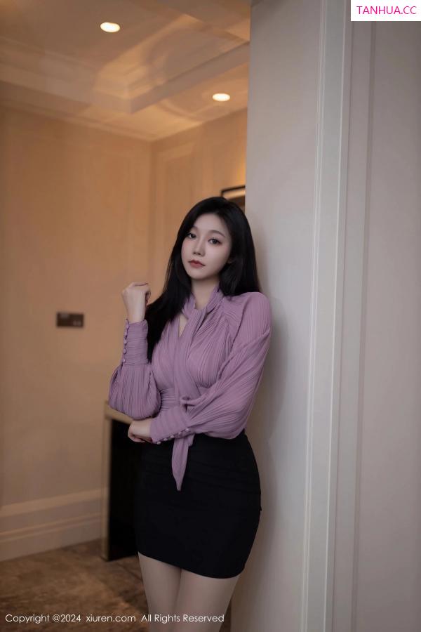 [XiuRen]高清写真图 2024.04.23 No.8438 安然anran 美腿丝袜